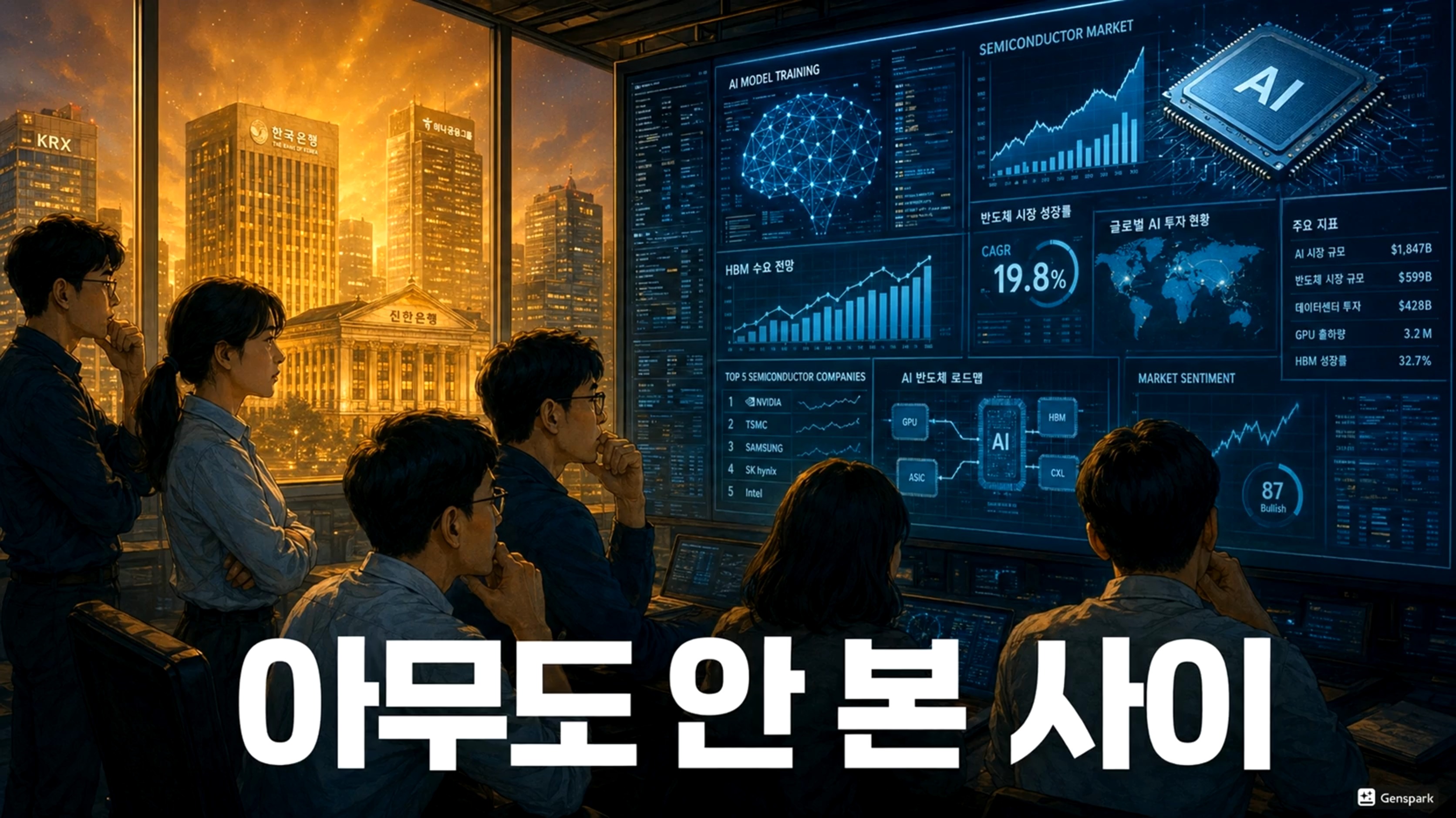 다들 AI만 보는 사이 은행 증권주 287퍼센트 폭등한 진짜 이유