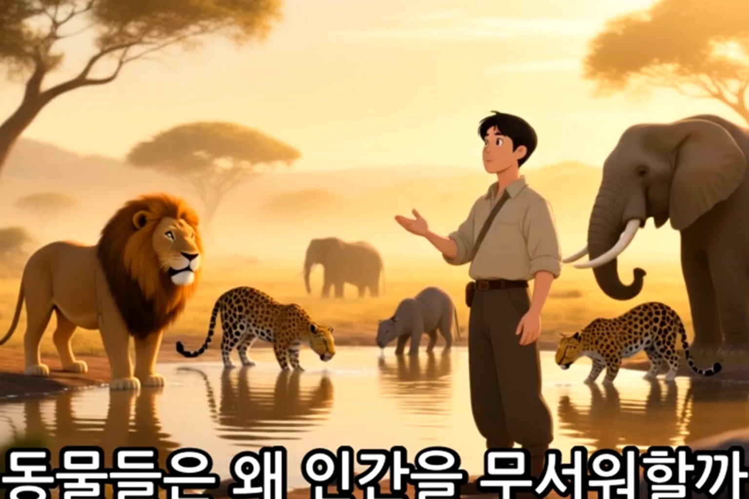 약한 인간이 가장 무서운 포식자가 된 이유